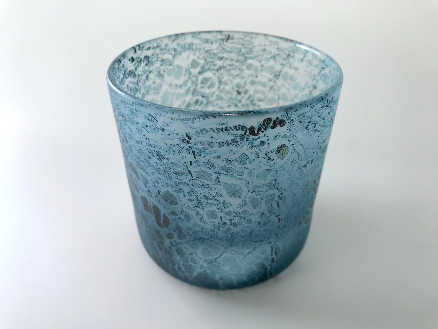 Copper Foil Rocks Glass Glass Artists by Kojima Glass #GW-3